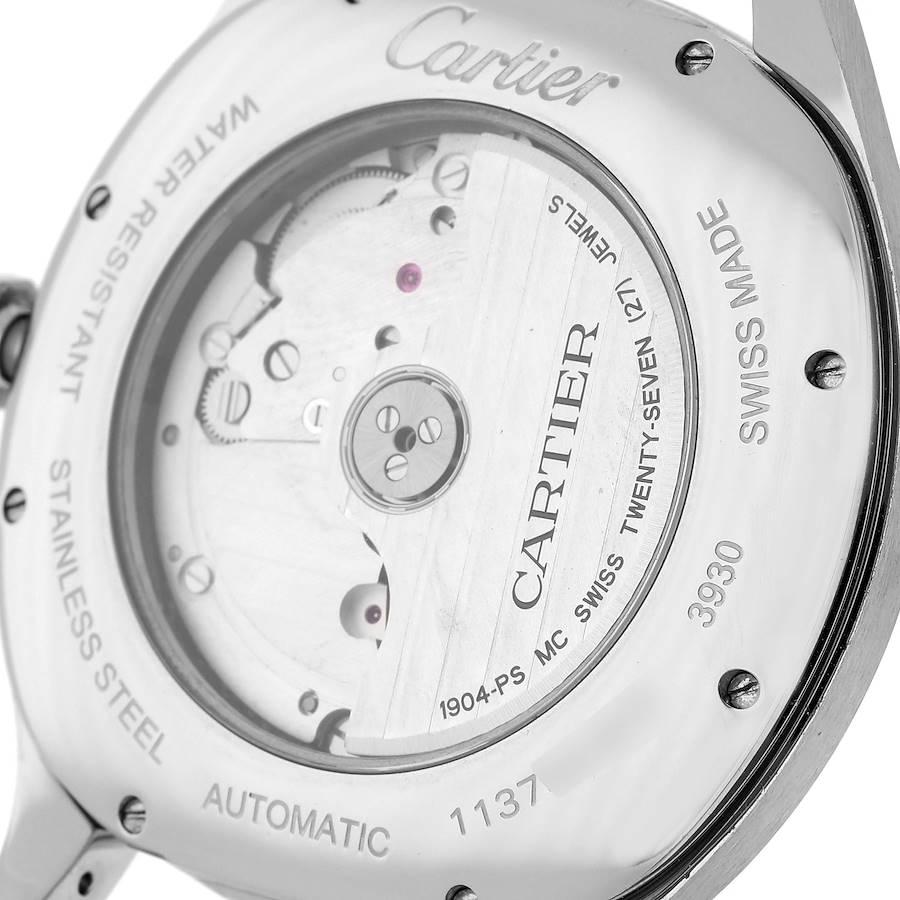 Cartier Drive Silver Dial Steel Mens Watch WSNM0004 2