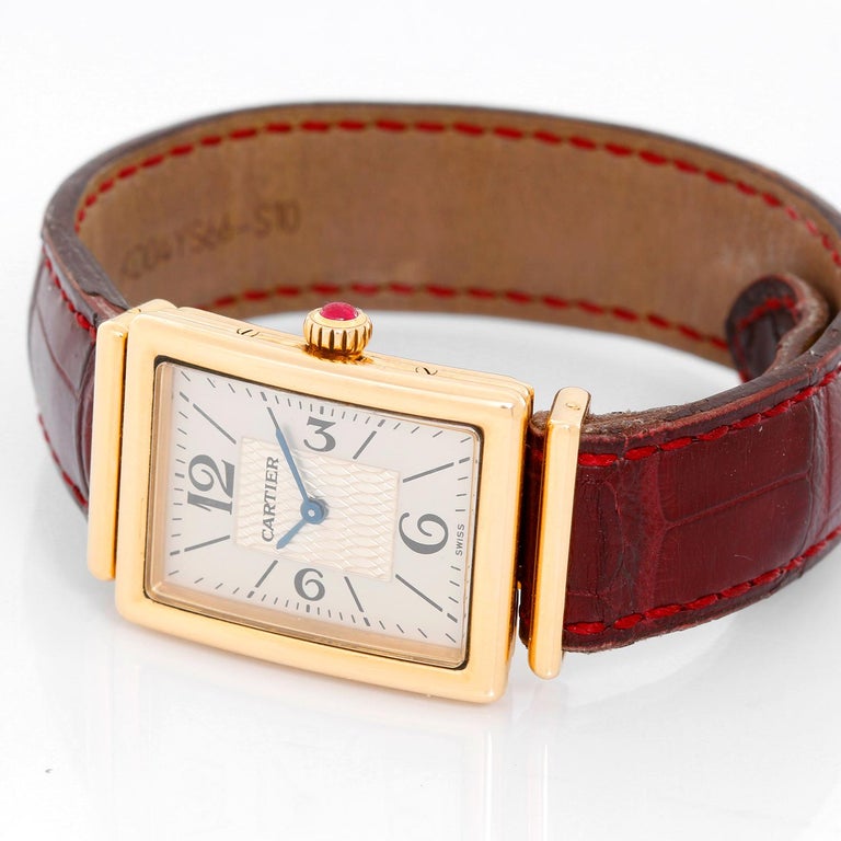 Cartier Driver's 18 Karat Yellow Gold Limited Edition Privee Collection