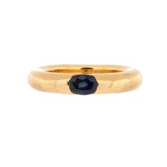 Cartier Eclipse Ring 18k Yellow Gold with Sapphire