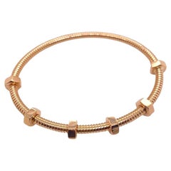 Cartier Bracelet émeraude en or rose 18 carats