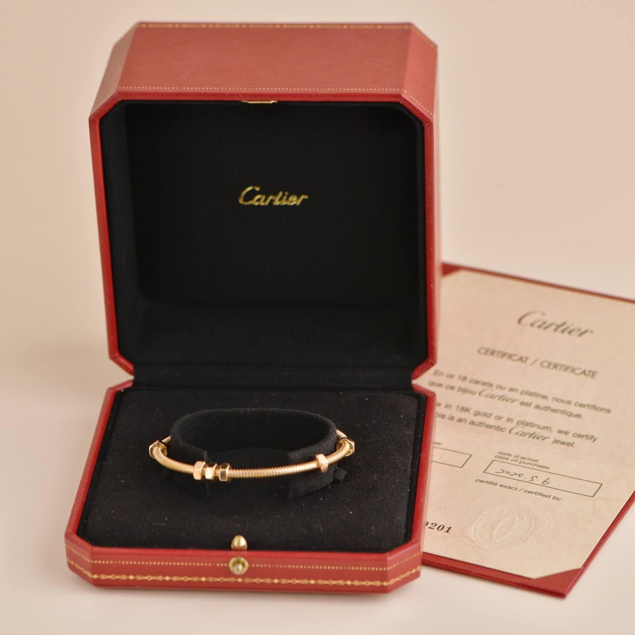 SKU	33301169
Comes With	Full Set (Box + Card)
Date	2020
RRP	£ 7,450 incl. VAT/€ 8 400 incl. VAT/$7,750 excl l. VAT
Model	B6049518
Serial Number	HU****
Size. 	18 
Metal	18k Rose Gold
Weight	Approximately 29.57 g
Width	Approximately 3.5
