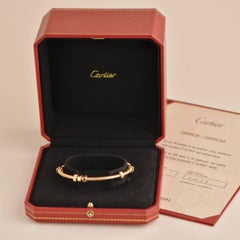 Bracelet Cartier Ecrou de Cartier en or rose 18 carats, taille 18