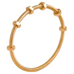 Bracelet Cartier Ecrou de Cartier en or rose 18 carats, taille 18