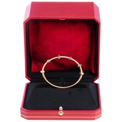 Cartier, Ecrou de Cartier Bracelet 18 Karat Yellow Gold