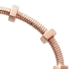 Cartier Ecrou De Cartier Armband 18K Rose Gold Größe 17 Banlge