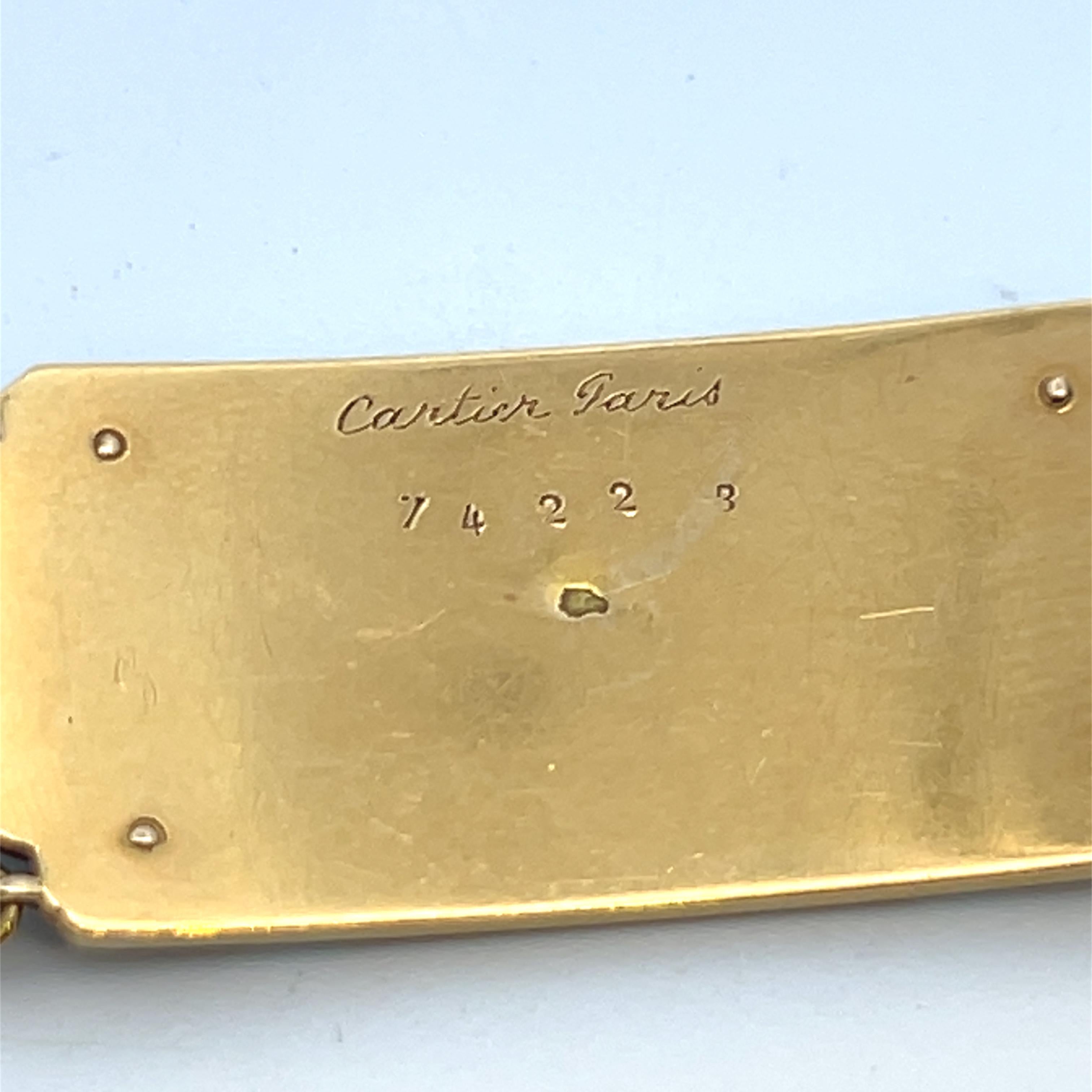 Women's Cartier Egyptian Revival Bracelet For Sale