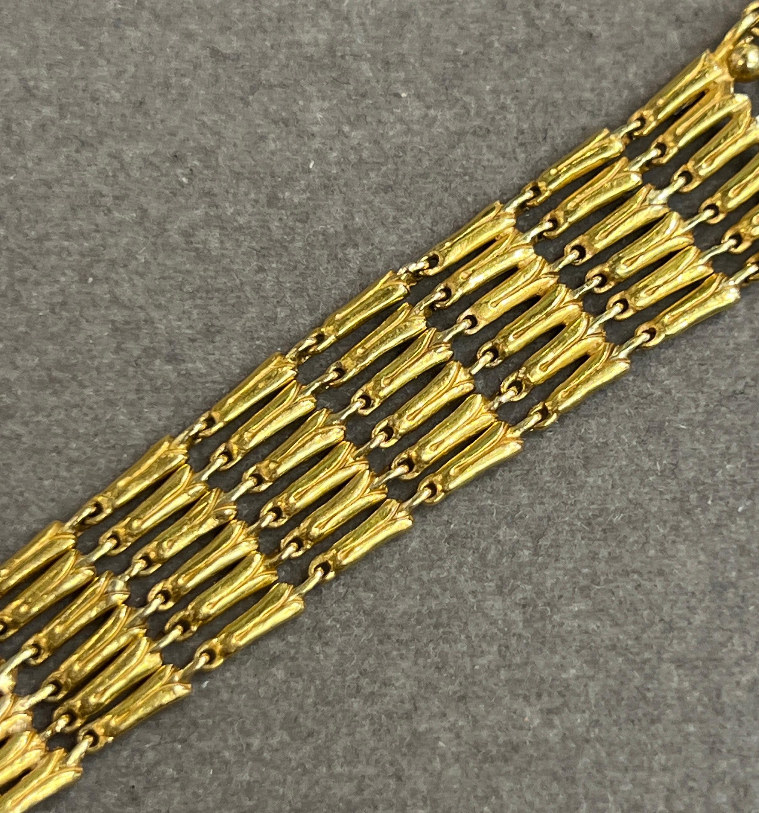 Cartier Egyptian Revival Bracelet For Sale 3