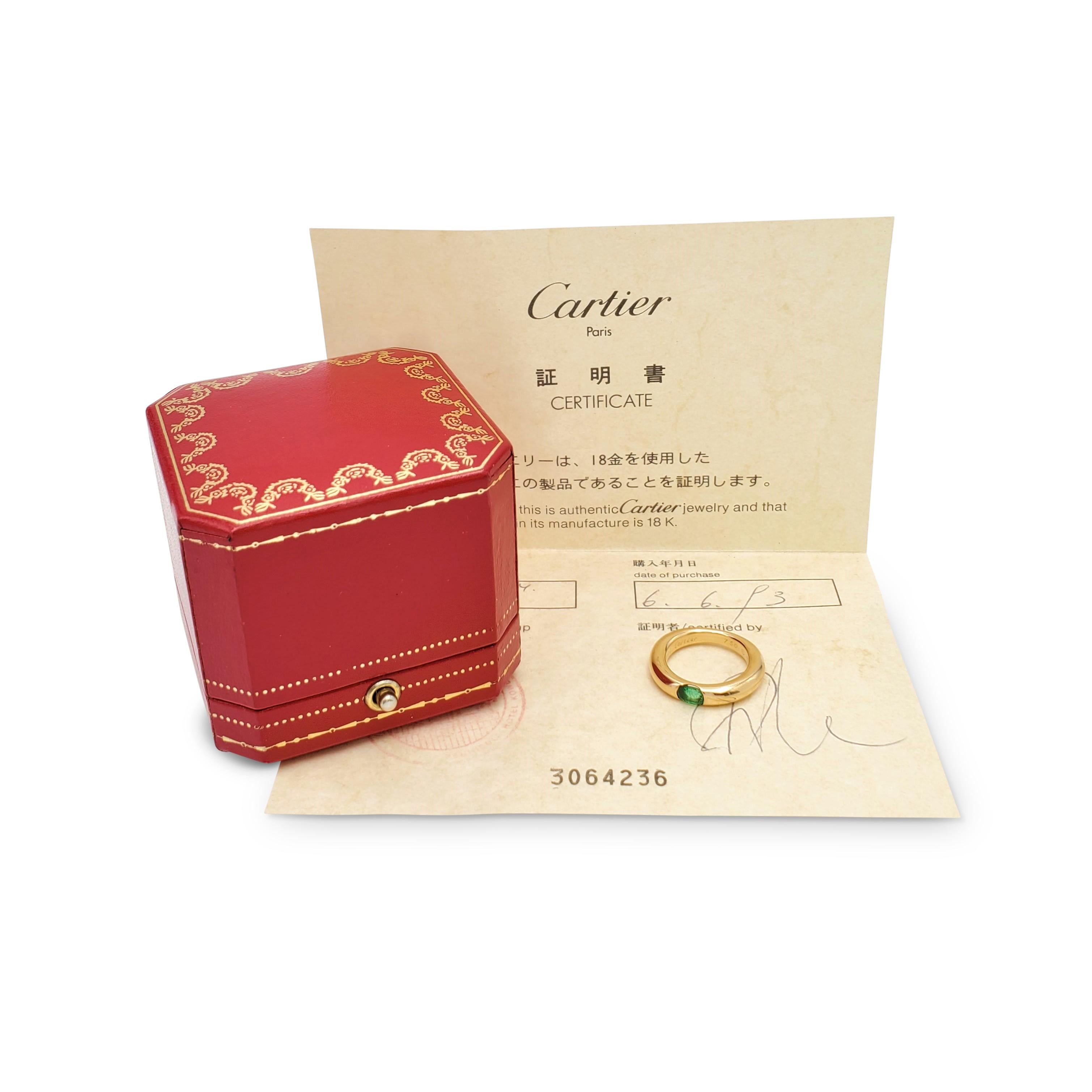 cartier smaragd