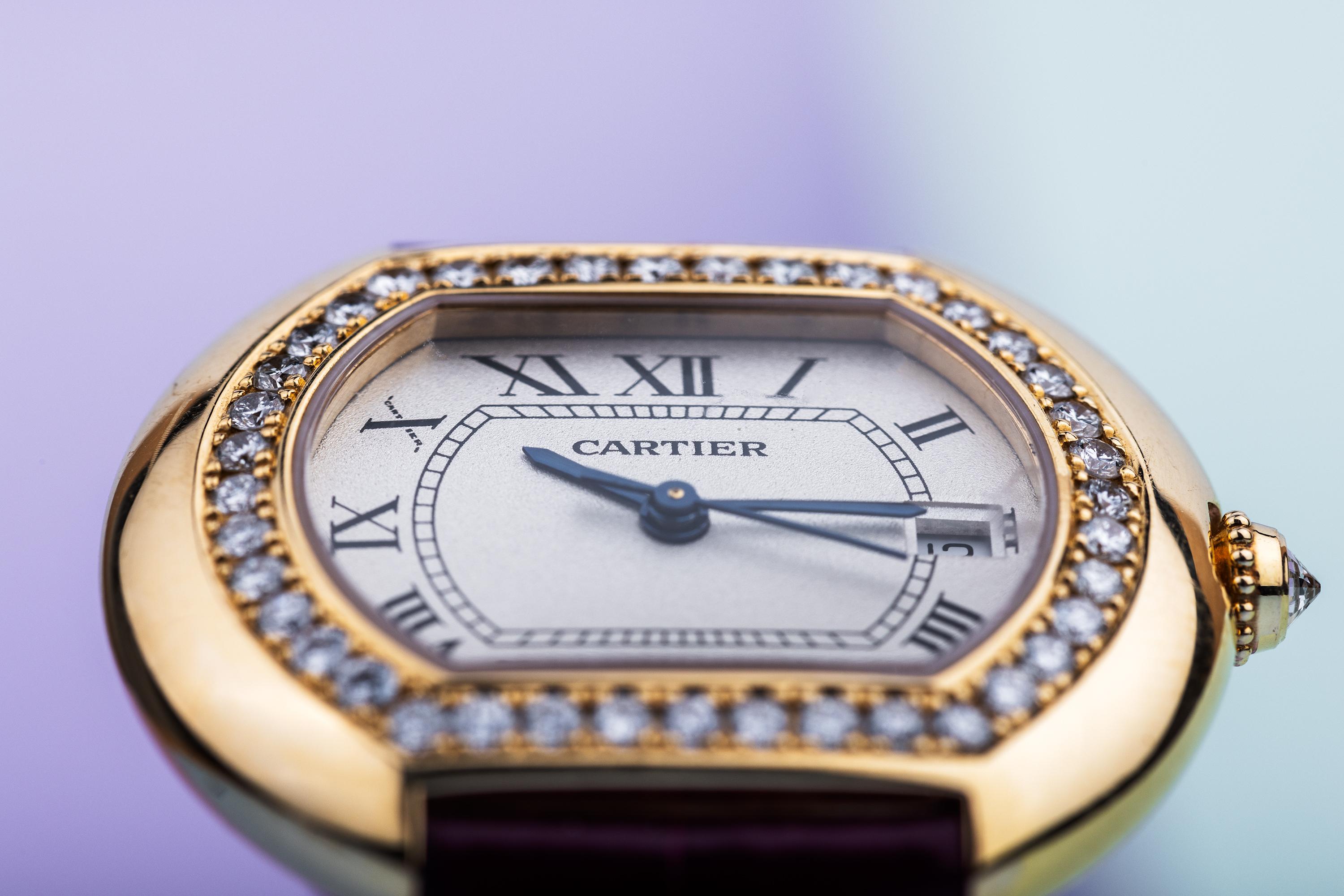 Cartier Ellipse  REF. 1481  18k Yellow Gold  32mm For Sale 6