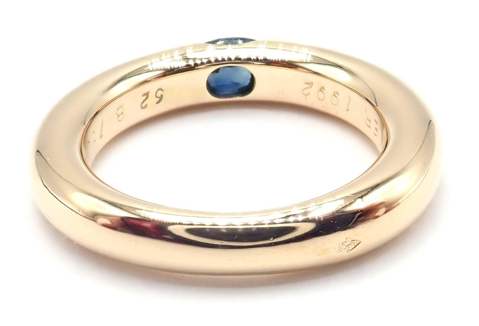 cartier bague saphir