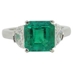 Cartier Emerald and Diamond Ring