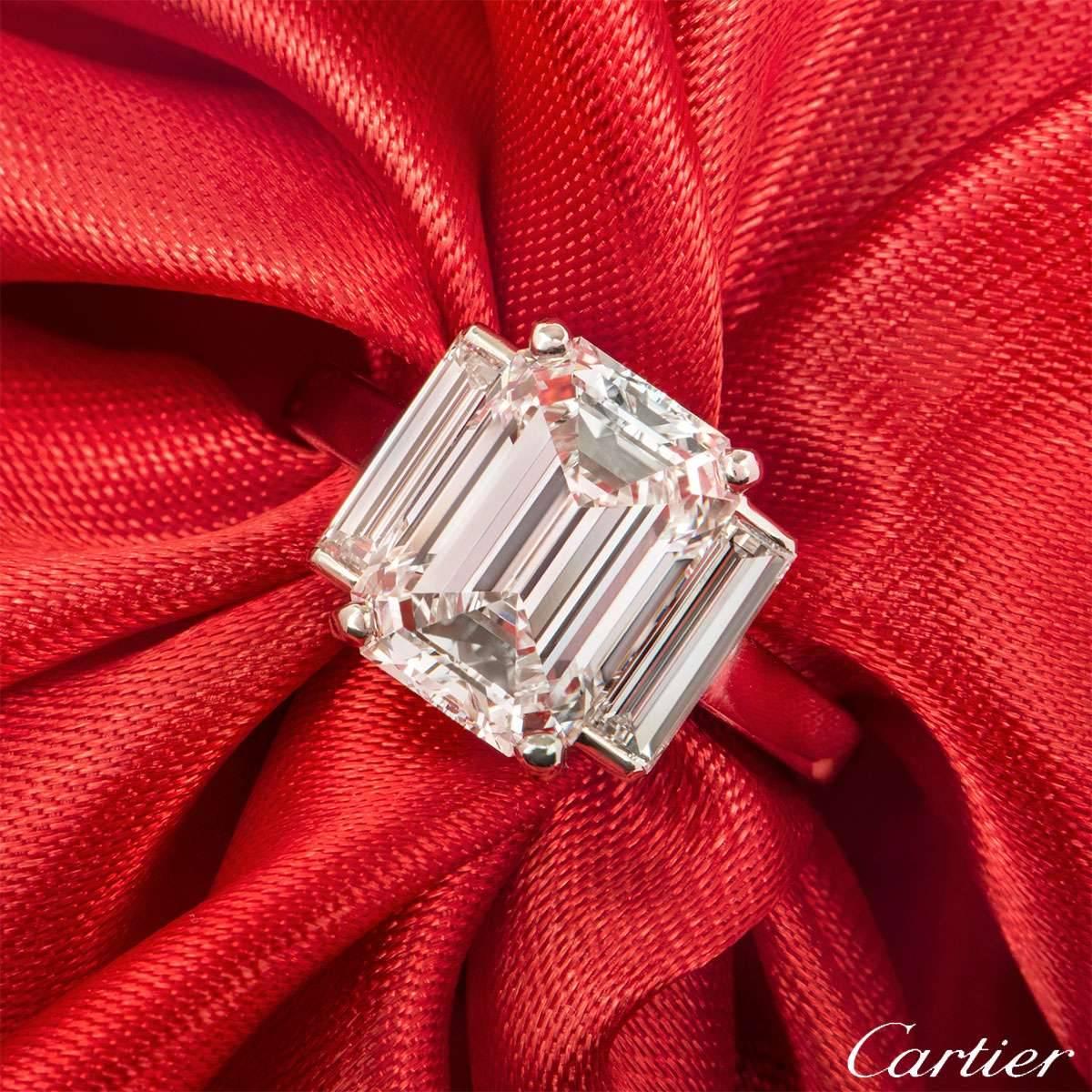 7 carat diamond ring cartier