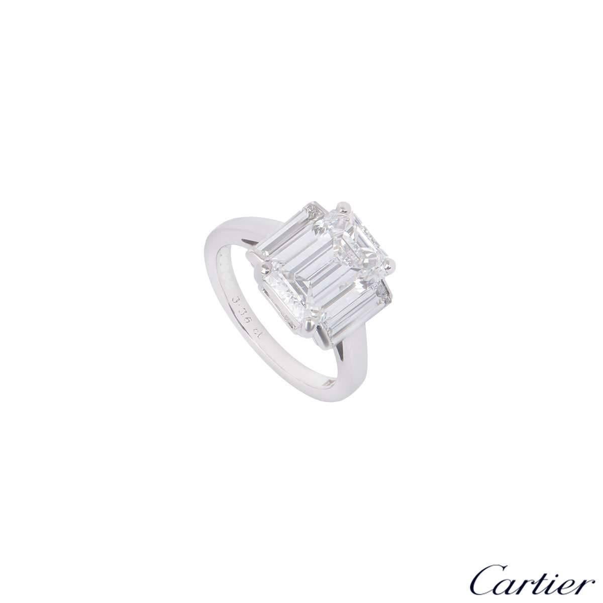 7 carat cartier ring