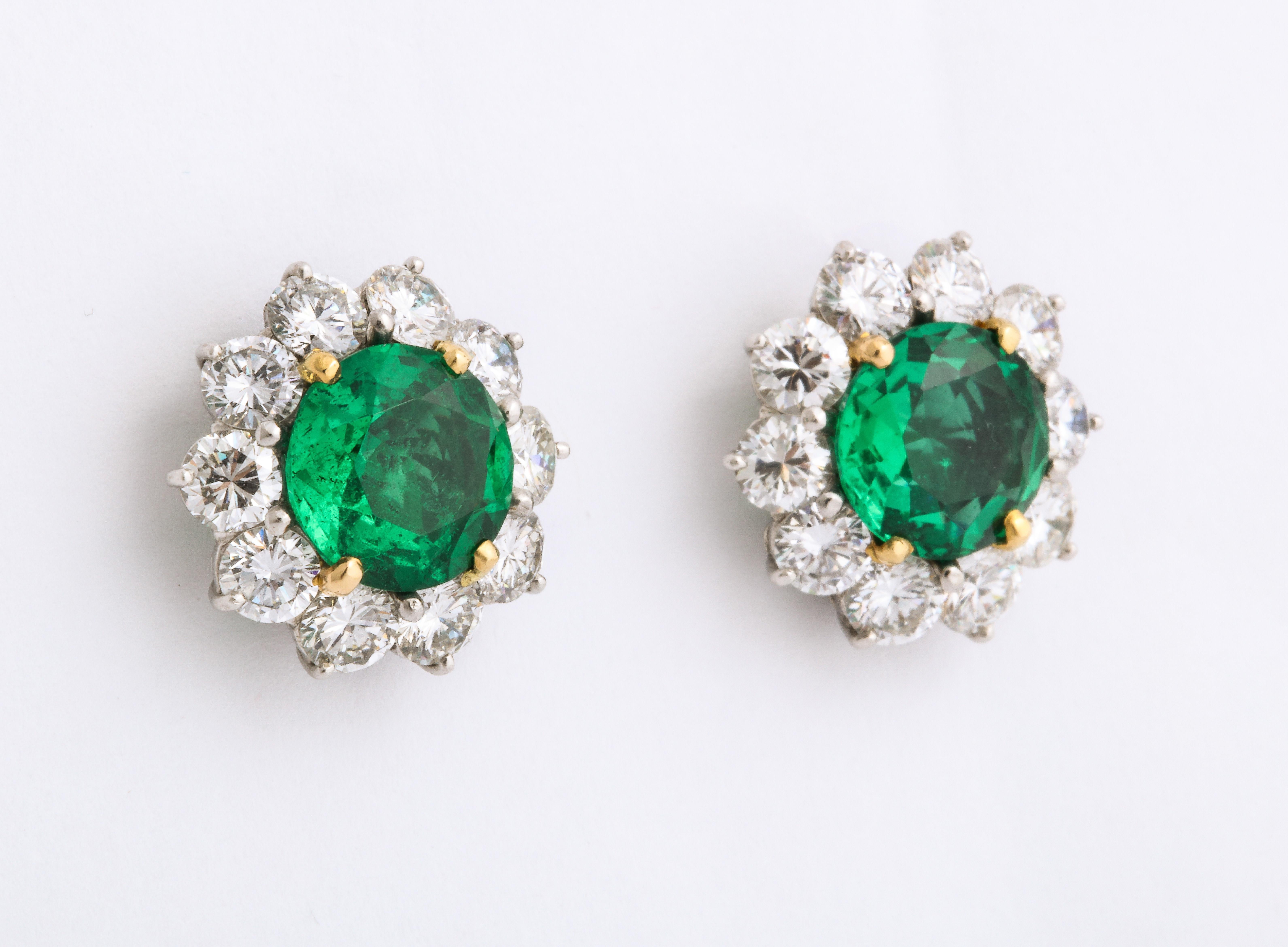 cartier emerald earrings