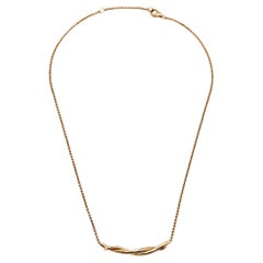 Cartier Entrelacés 18k Rose Gold Chain Necklace