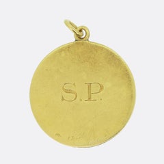 Cartier Eric Clapton Tour Medallion Pendant