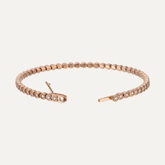 Cartier Essential Lines 1.45 ct Diamond Rose 18 kt Gold Bracelet