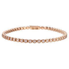 Cartier Essential Lines 1.45 ct Diamond Rose 18 kt Gold Bracelet