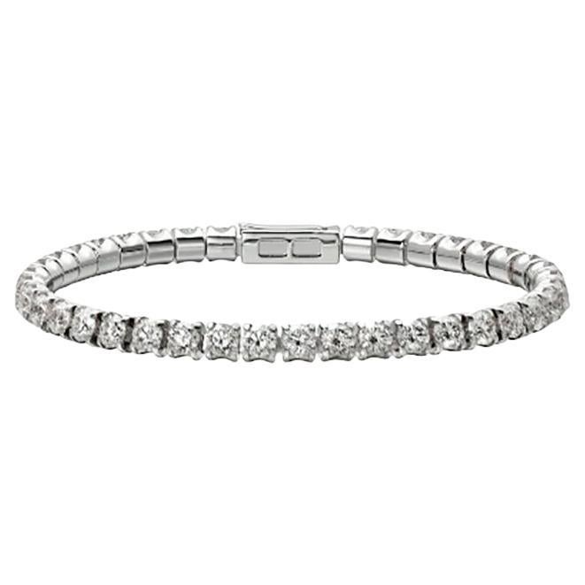 Cartier Diamond Gold Tennis Bracelet at 1stDibs | cartier diamond ...