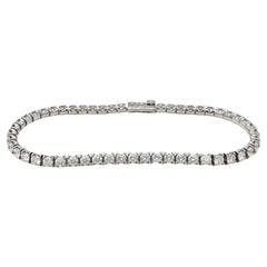 Cartier Essential Lines Tennis Bracelet in 18k White Gold