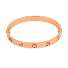 CARTIER Estate 18k Love Bracelet