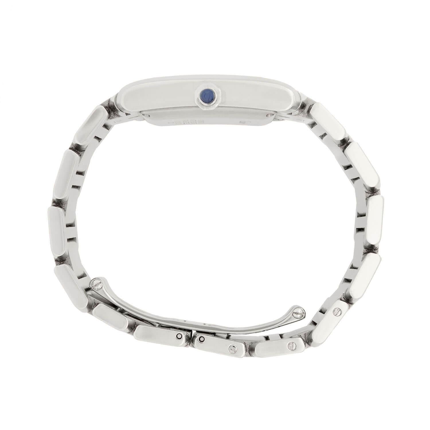 Contemporaneo Orologio Cartier Estate Tank Française in acciaio inossidabile in vendita