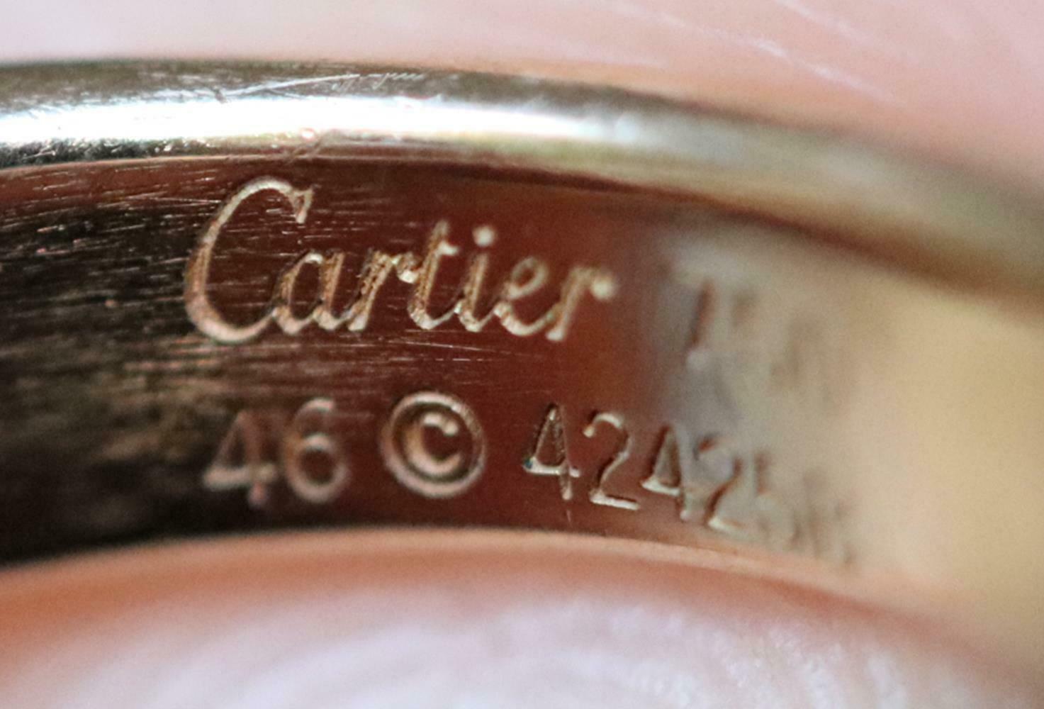 Cartier Etincelle de Cartier 18K Rose Gold Diamond and Sapphire Ring 1