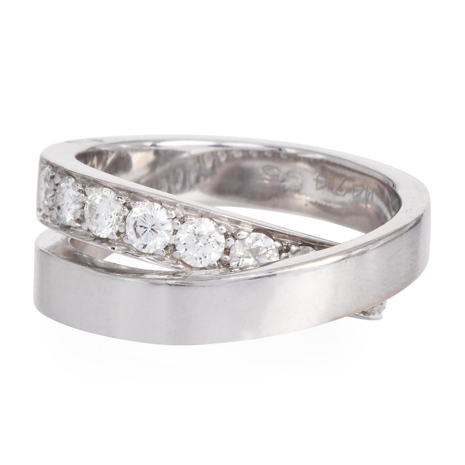 Cartier Étincelle de Cartier Diamant Bague en or blanc 18K Taille 5.25 Pour femmes en vente