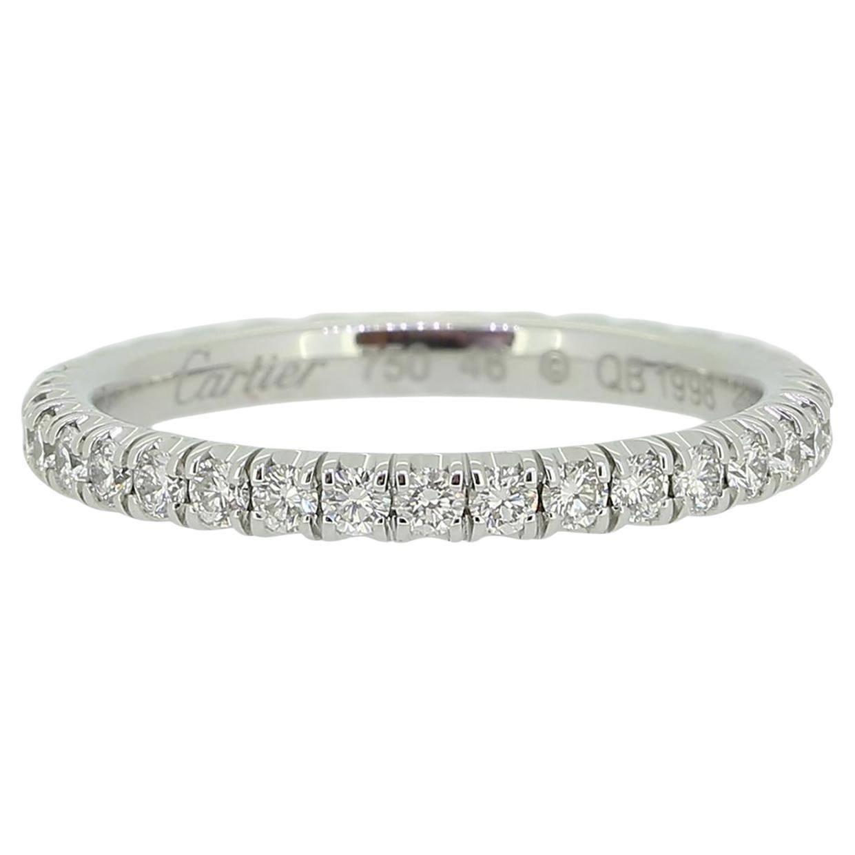 Cartier Étincelle de Cartier Bague Éternité Diamant Taille H (46)