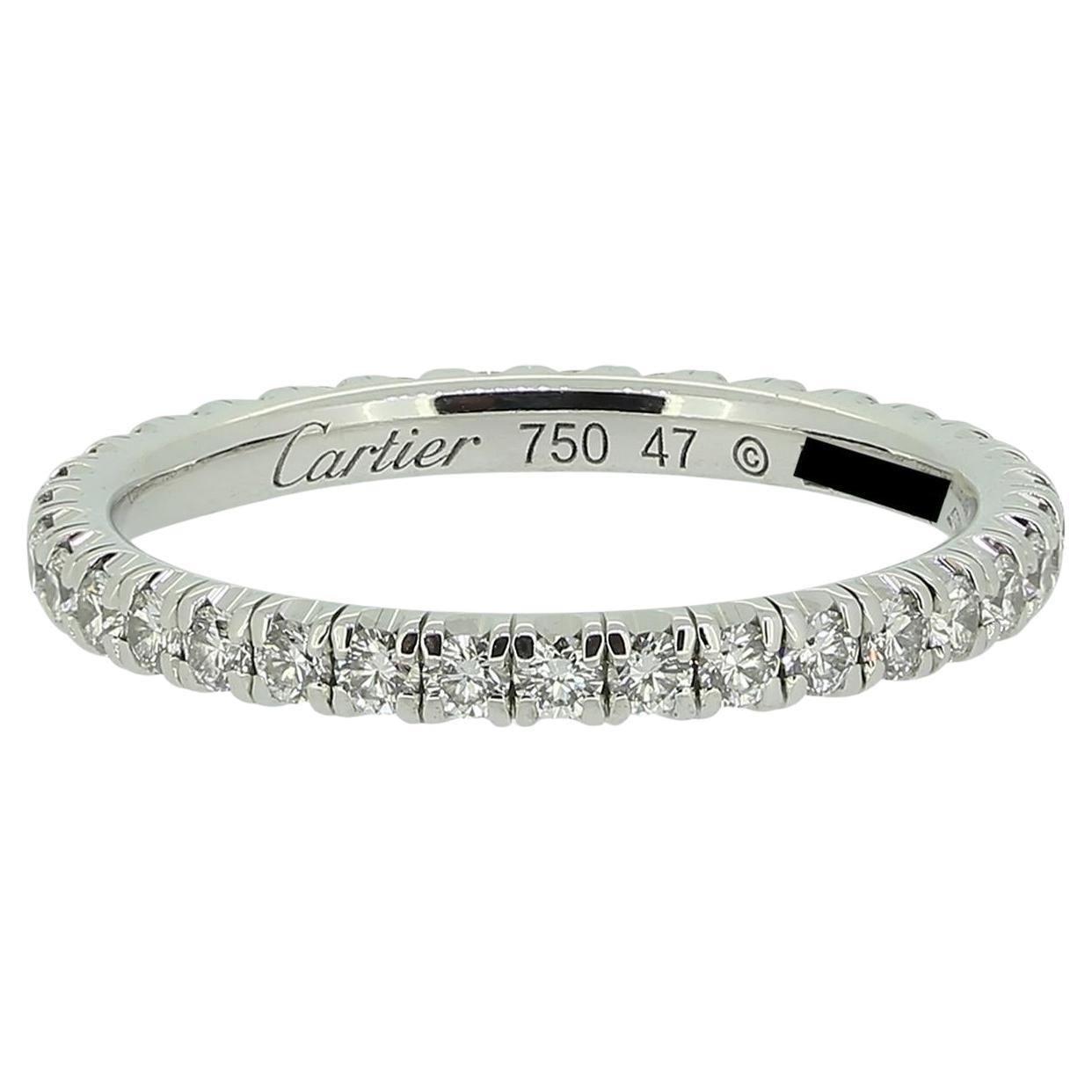 Cartier Sapphire And Diamond Open Ring Size R 59 For Sale At 1stDibs Cartier Sapphire And Diamond Open Ring Size R 59 For Sale At 1stDibs