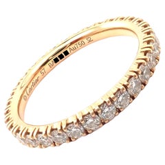 Cartier Étincelle De Cartier Diamond Eternity Rose Gold Band Ring