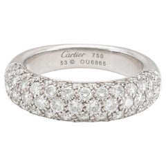 Anillo Cartier Etincelle De Cartier Pave Diamond Band