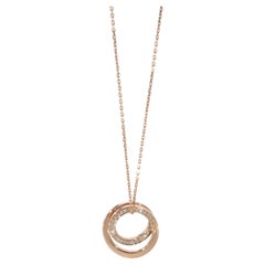 Cartier Etincelle de Cartier Necklace with Diamonds in 18k Rose Gold 0.14 CTW