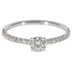 Cartier Etincelle Diamond Engagement Ring in 950 Platinum G VVS2 0.5 CTW