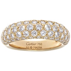 Cartier Etincelle Diamond Gold Band