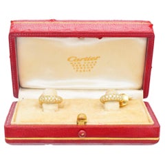 Cartier Etincelle Diamond Huggies Earrings in 18K