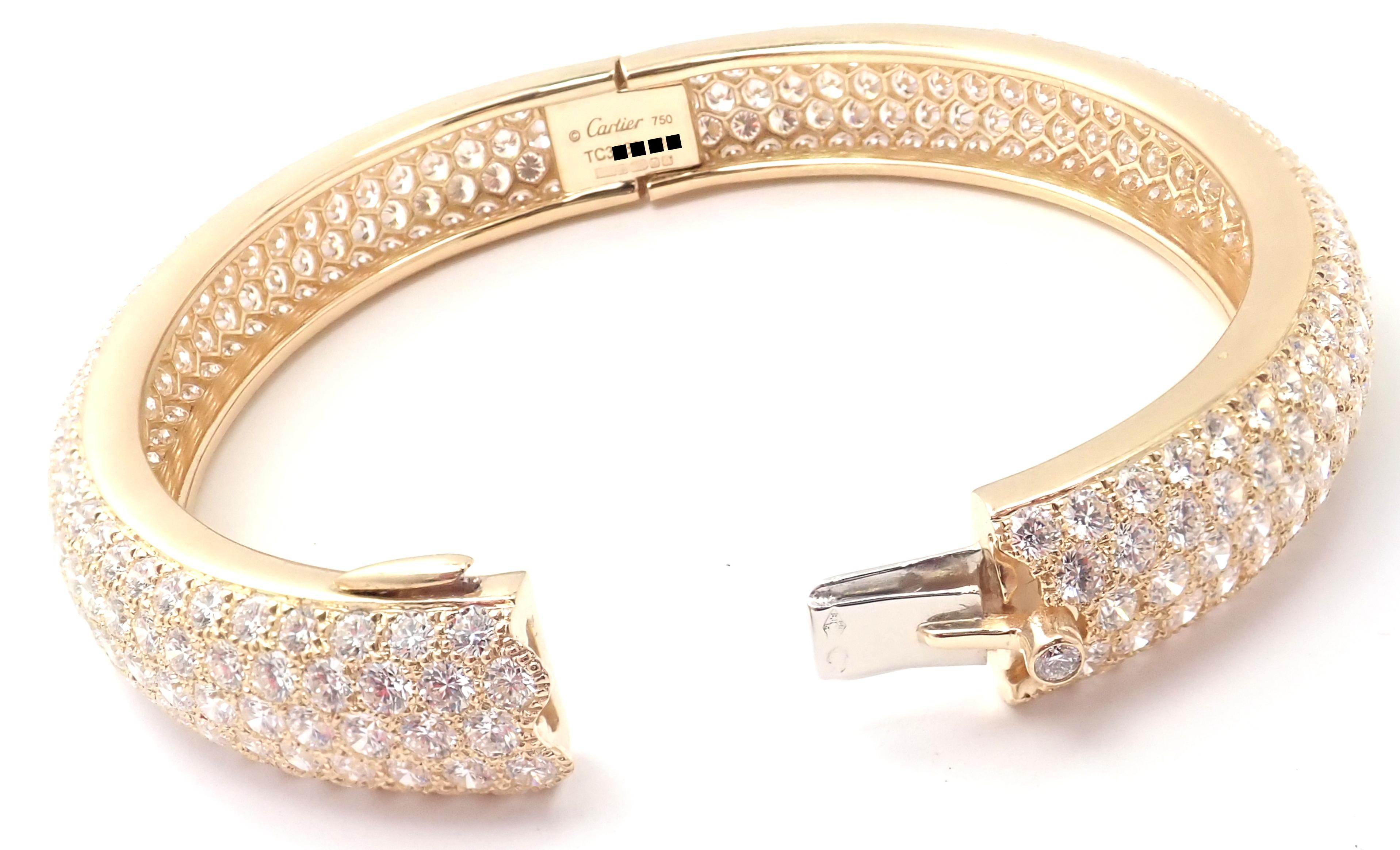 diamond cartier bangle