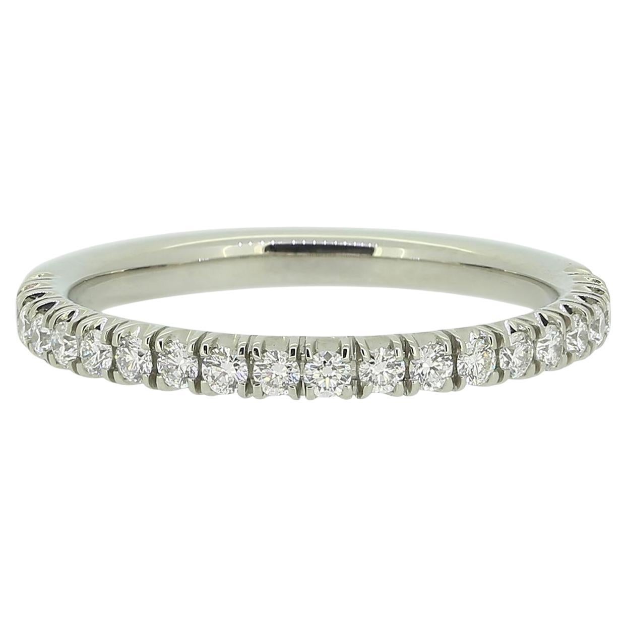 Anneau de mariage Cartier Etincelle à diamants en vente