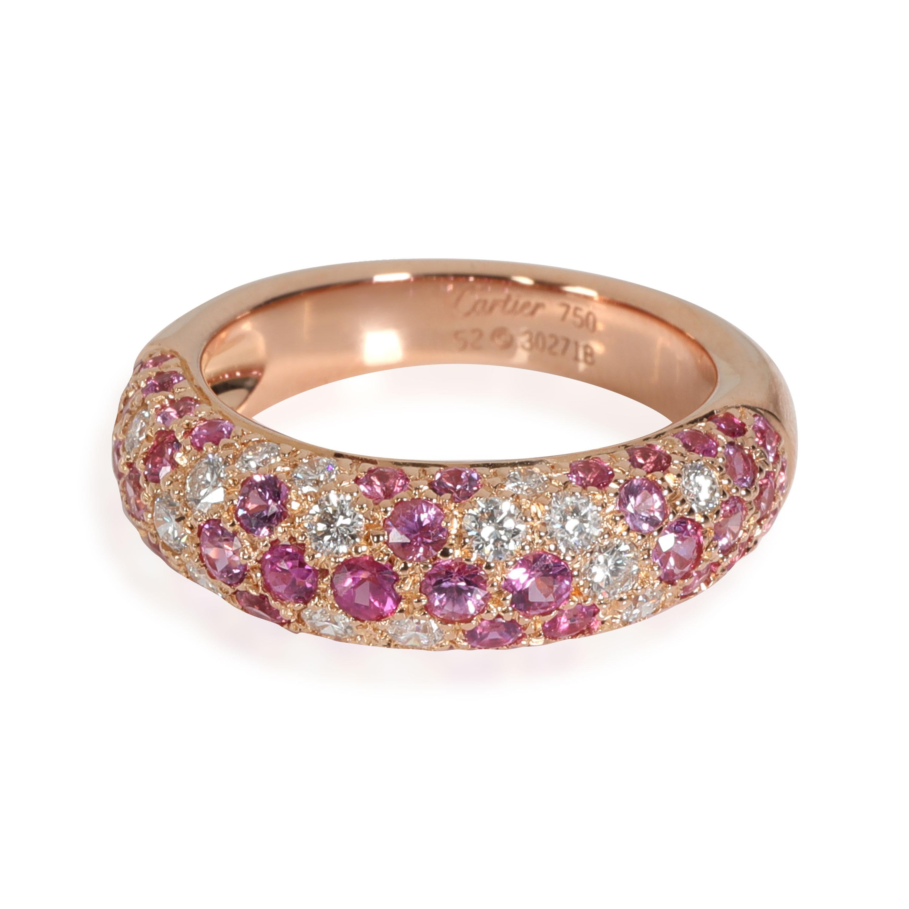 Cartier Etincelle Pink Sapphire & Diamond Ring in 18k Rose Gold Pink 0.36 CTW

PRIMARY DETAILS
SKU: 115406
Listing Title: Cartier Etincelle Pink Sapphire & Diamond Ring in 18k Rose Gold Pink 0.36 CTW
Condition Description: Retails for 8000 USD. In