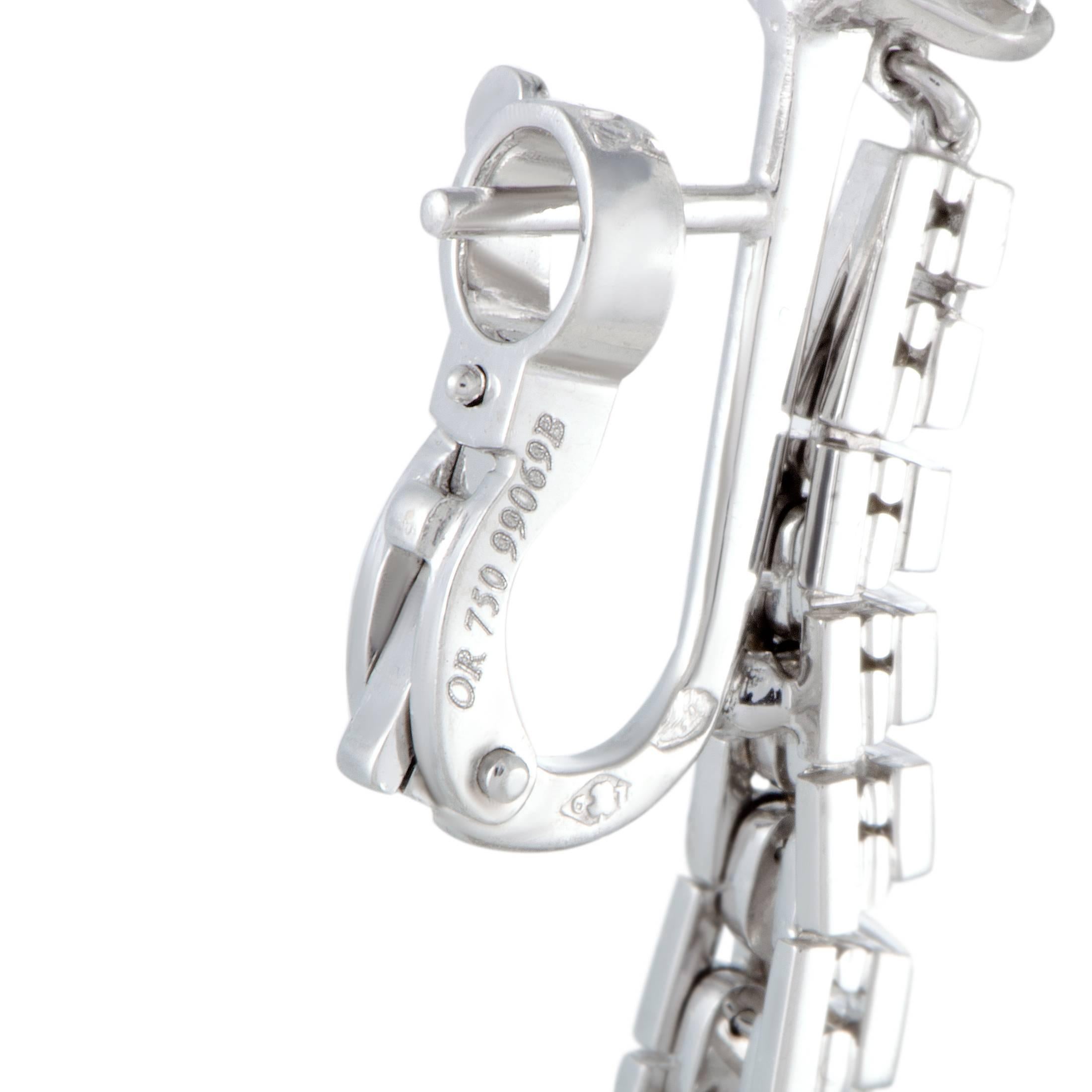 cartier long earrings