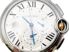 Cartier Montre Ballon Bleu De Cartier en acier inoxydable et or rose