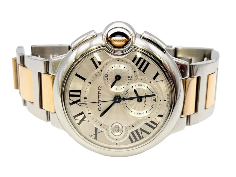 Cartier Extra Large Ballon Bleu De Cartier Stainless Steel and