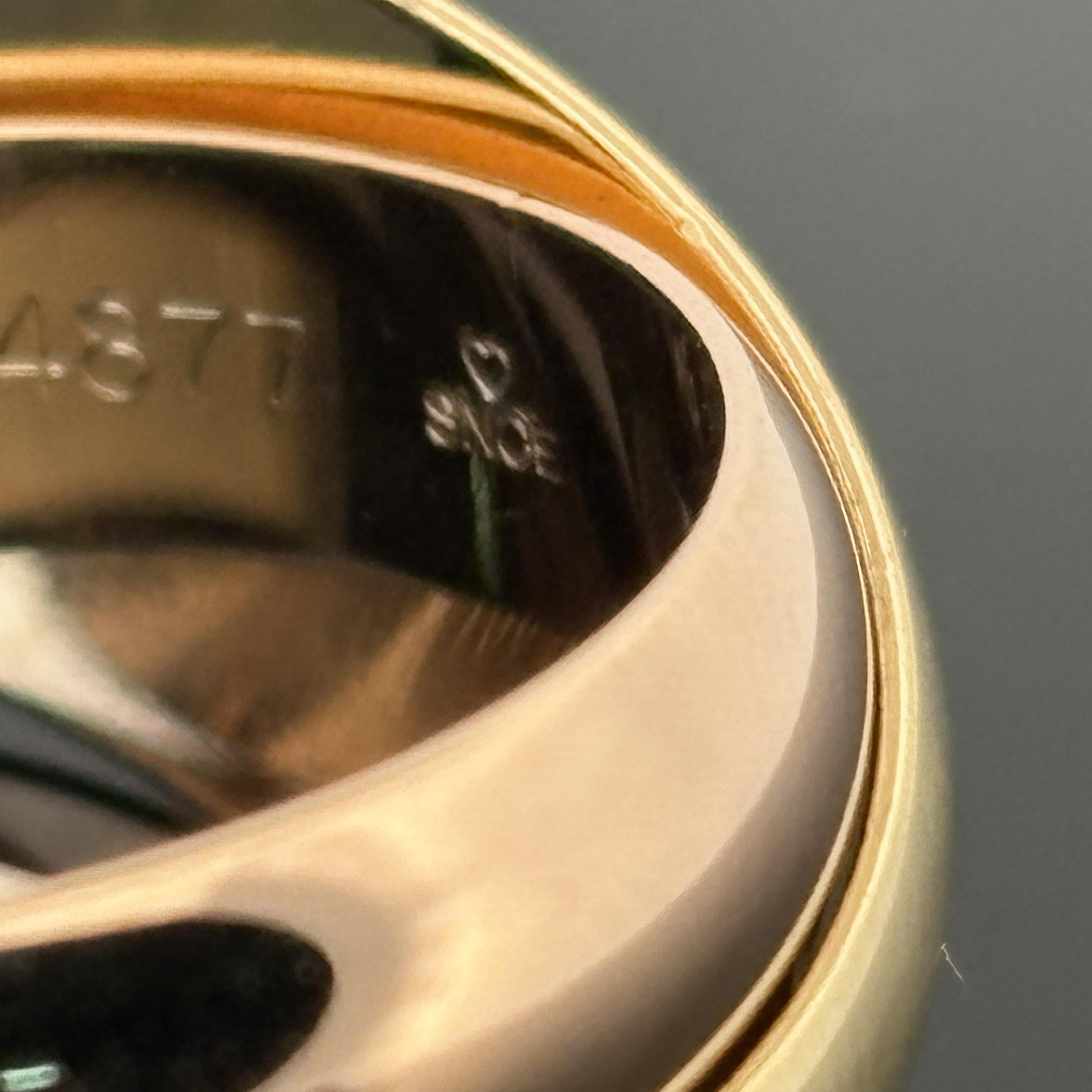 Cartier Extra Large Trinity Band Sz 53 Oro 18k in vendita 1