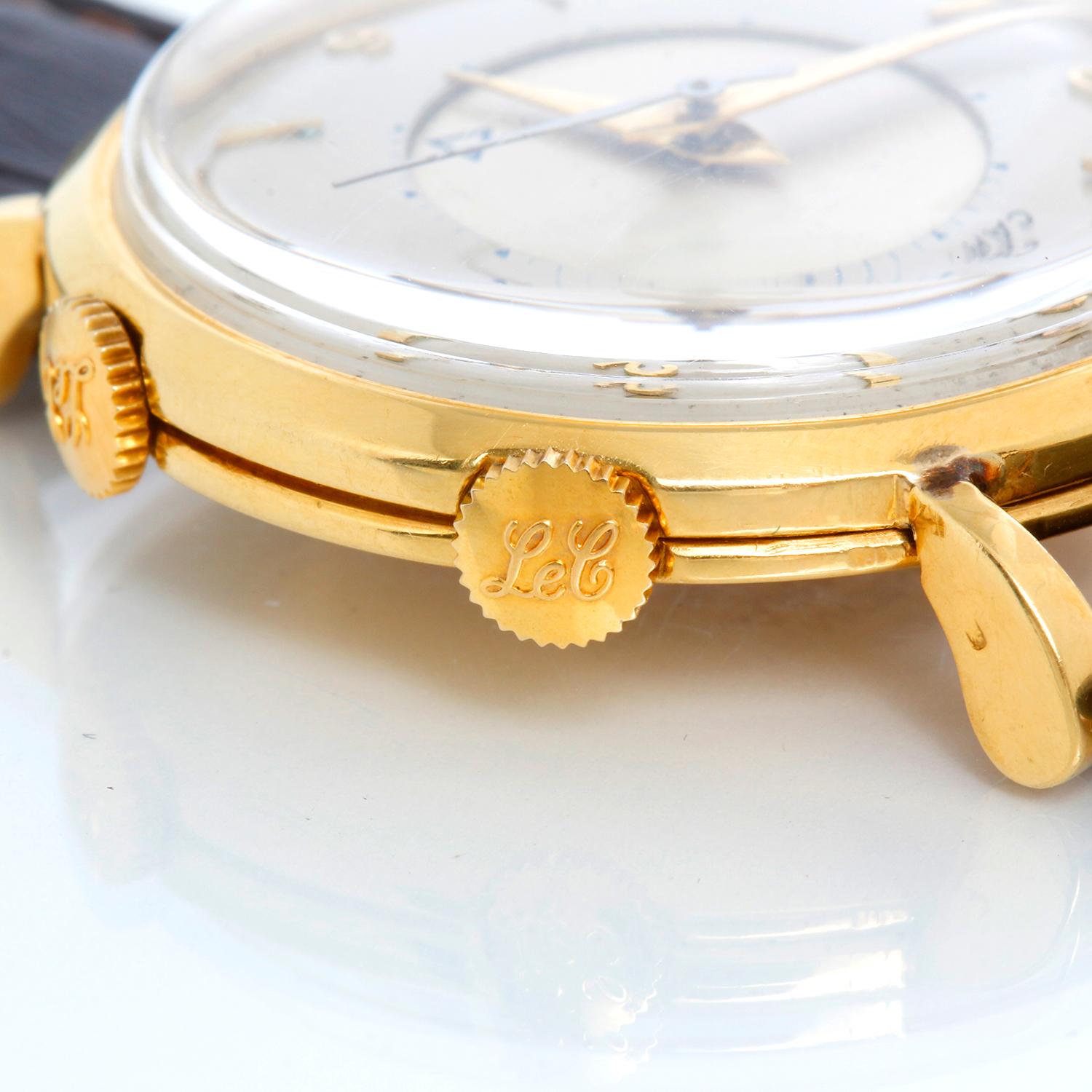 Cartier Extremely Rare 18k 'E.W.C' Alarm Watch with Hollywood Providence For Sale 1