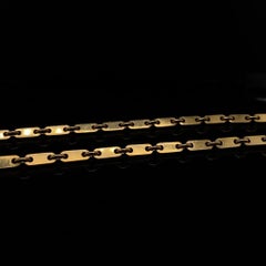 Cartier Fidelity Yellow Gold Key Bar Link Bracelet