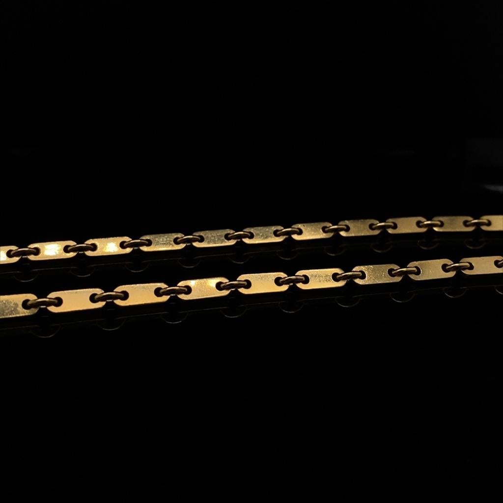 Cartier Fidelity Gelbgold Schlüsselanhänger-Gliederkette, ca. 1995 im Zustand „Gut“ in London, GB