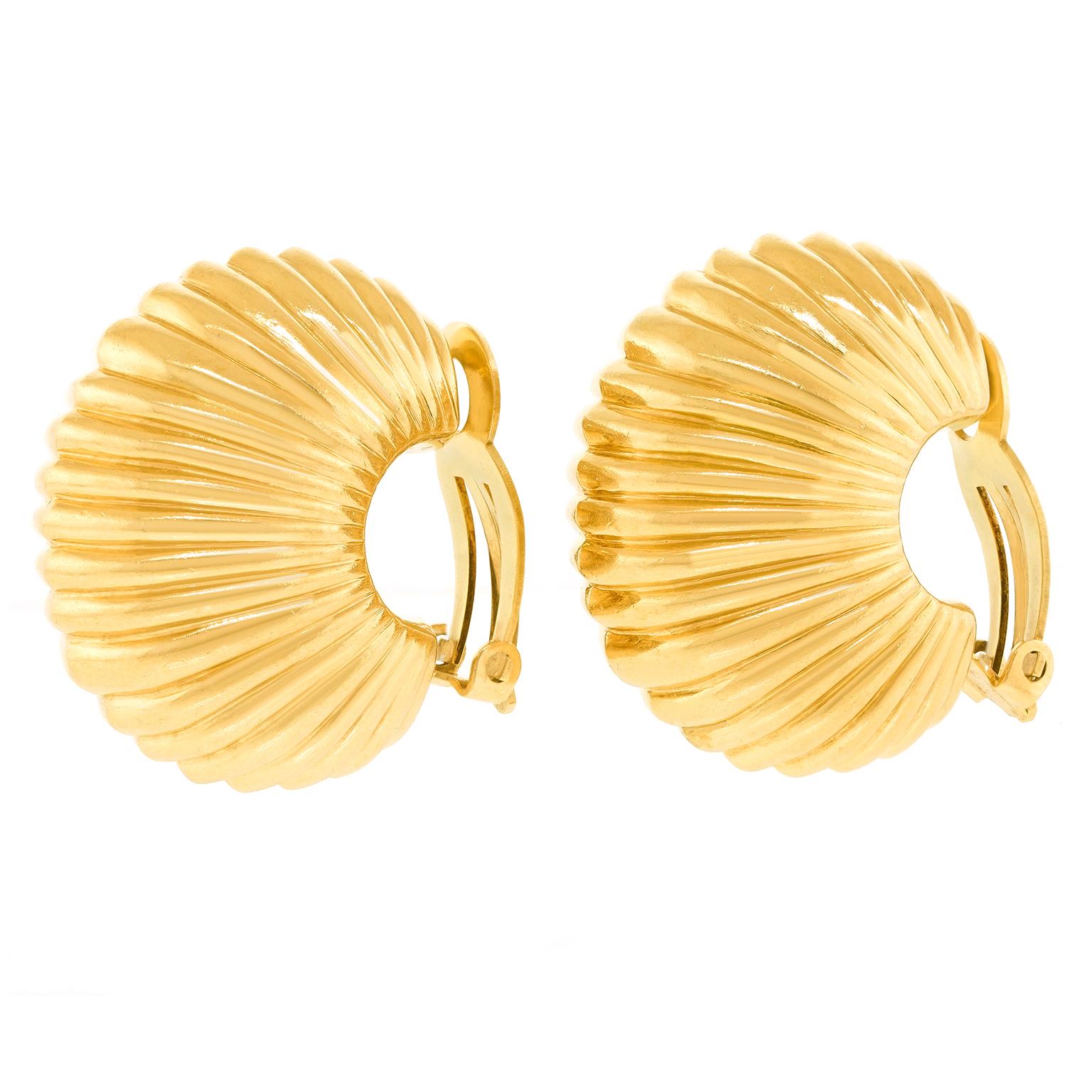 Cartier Fünfziger Jahre Shrimp-Ohrringe im Zustand „Hervorragend“ im Angebot in Litchfield, CT
