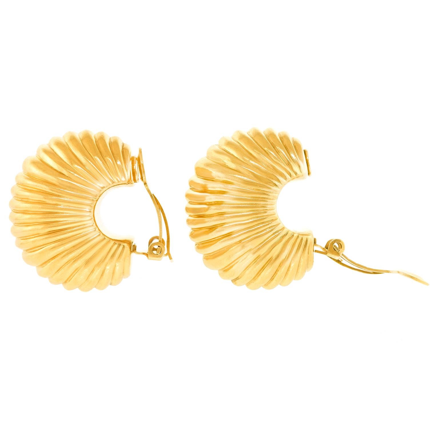 Cartier Fünfziger Jahre Shrimp-Ohrringe im Angebot 3