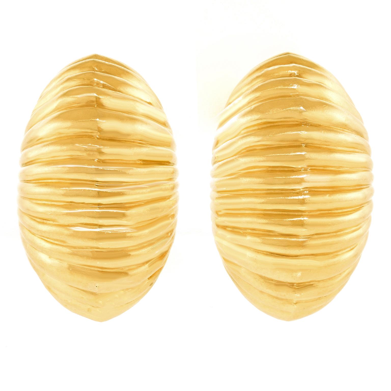 Cartier Fünfziger Jahre Shrimp-Ohrringe im Angebot 5