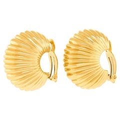 Retro Cartier Fifties Shrimp Earrings